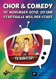 Tickets für „TV Nonstop!“ - Chor & Comedy am 10.11.2018 - Karten kaufen